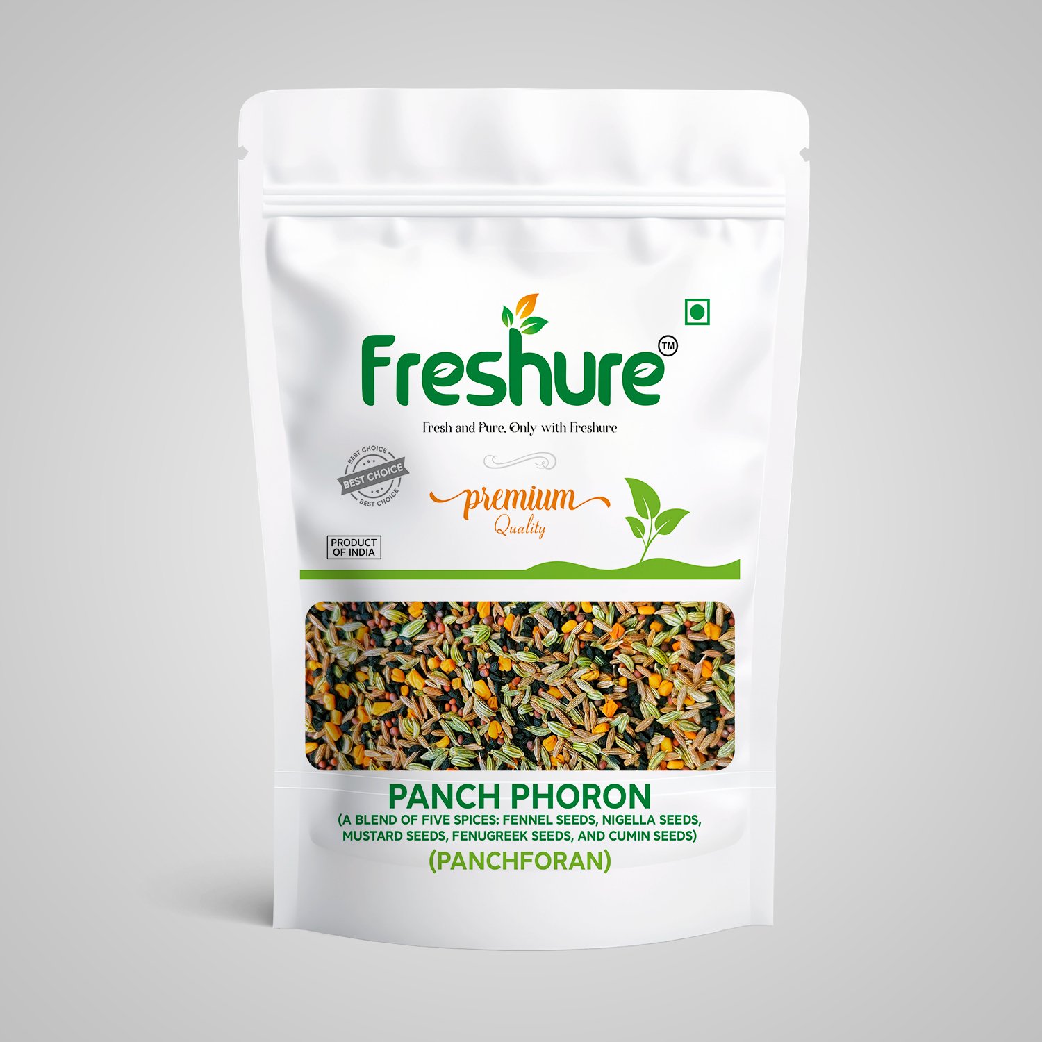 Panch Phoron front Panchforan | Panch Phoron | Pancforna | Panch Phoran | Bengali Five Spice | Freshure - Image 1