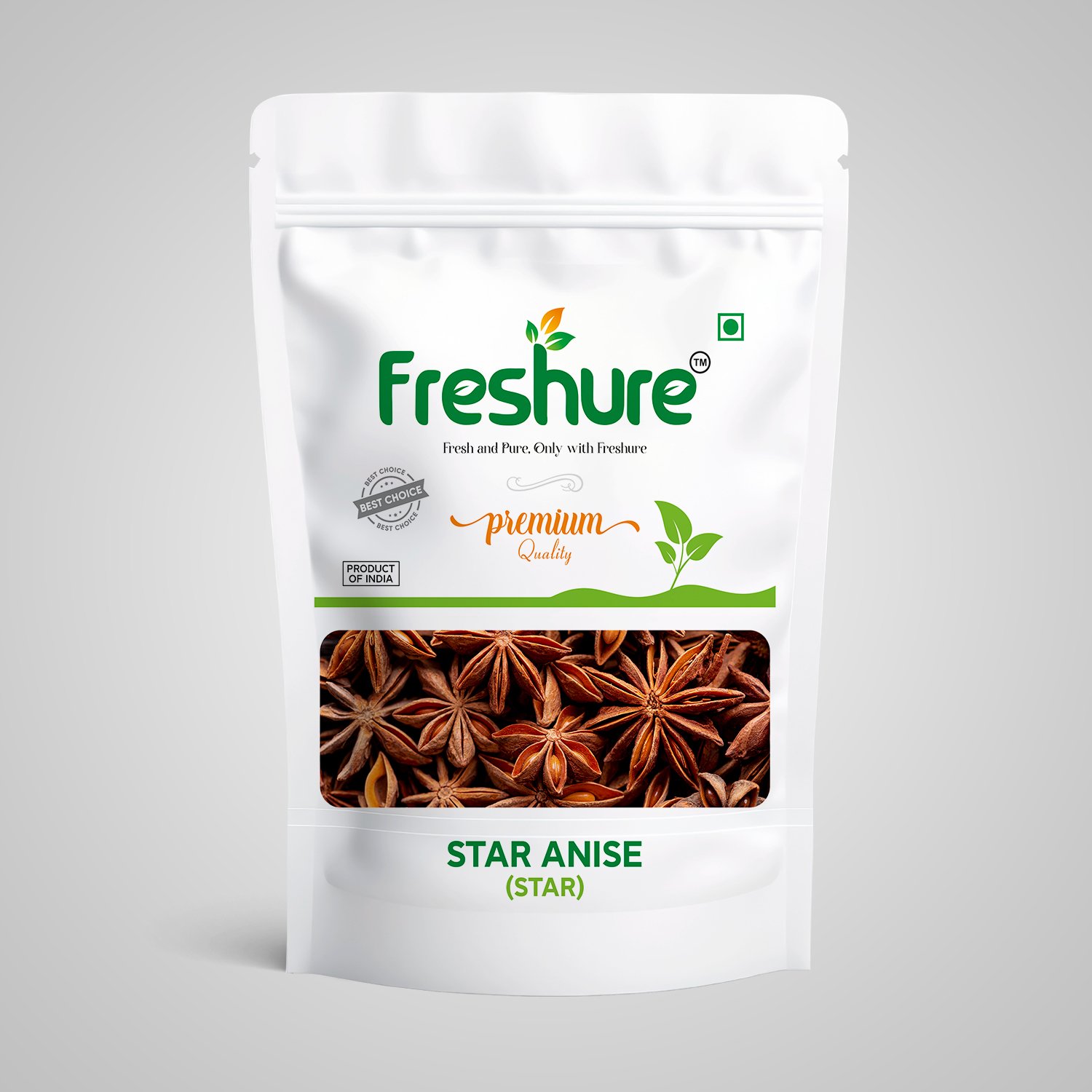 Star Front Star Anise | Chakri Phool | Badiyan Khatai | Anasphal | Anise Star | Freshure - Image 1