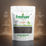Black Sesame Seeds | Kala Til | Black Til | Til Seeds Black | Sesame Seeds Black | Freshure - Image 3
