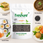 Black Sesame Seeds | Kala Til | Black Til | Til Seeds Black | Sesame Seeds Black | Freshure - Image 6