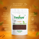 Black Mustard Seeds | Kali Sarson | Rai | Black Rai | Mustard Seeds Black | Freshure - Image 3